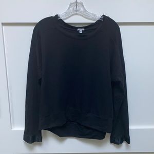 PJ Harlow black “Izzy” lounge top